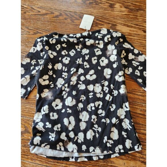 NWT Ted Baker Cemolo Floral Top in Black sz 1 (US 4) - Picture 6 of 6